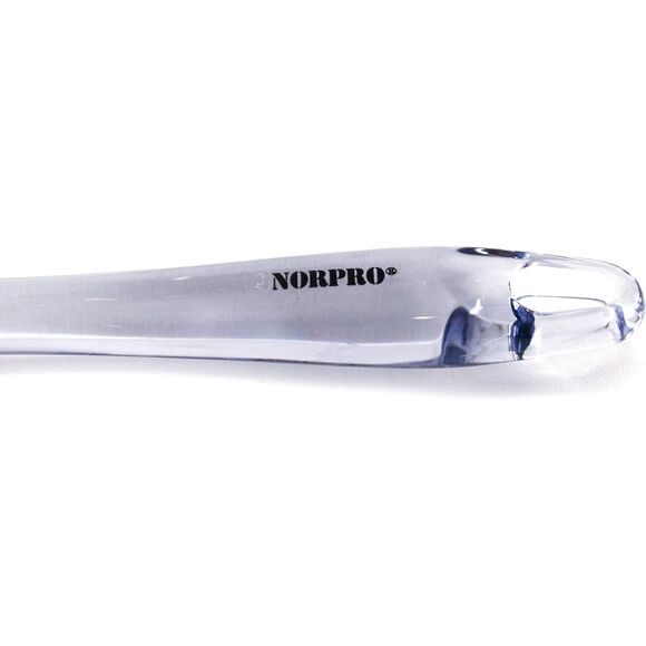 Norpro Silicone Jar/Icing Spatula, Blue, 10.5in/26.5cm, Narrow Spatula - Picture 3 of 4